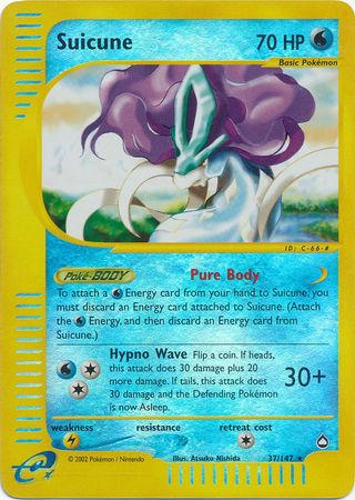 Cartas Pokemon - e-Reader Series - Aquapolis